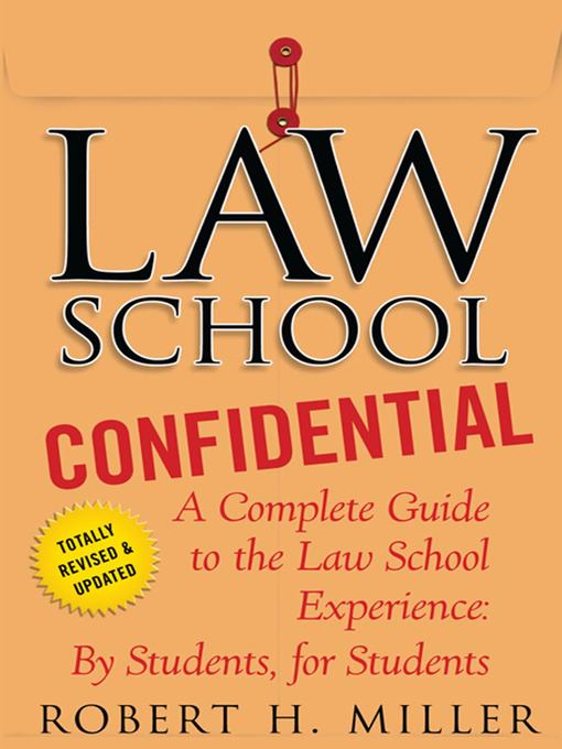 Title details for Law School Confidential by Robert H. Miller - Wait list
